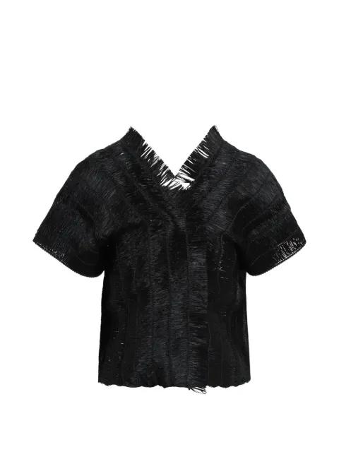 fringed jacket by PIERANTONIOGASPARI