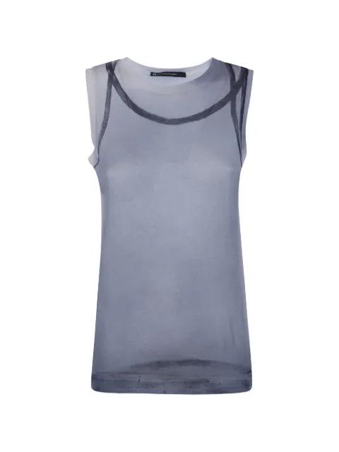 sleeveless tank-top by PIERANTONIOGASPARI