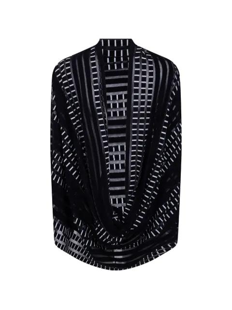 striped grid sweater by PIERANTONIOGASPARI