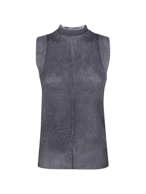 tie-neck sleeveless top by PIERANTONIOGASPARI