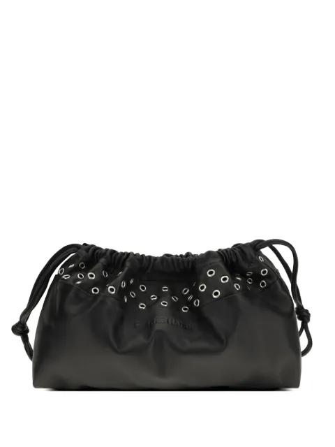 Double Clutch with eyelets clutch bag by PIERRE HARDY