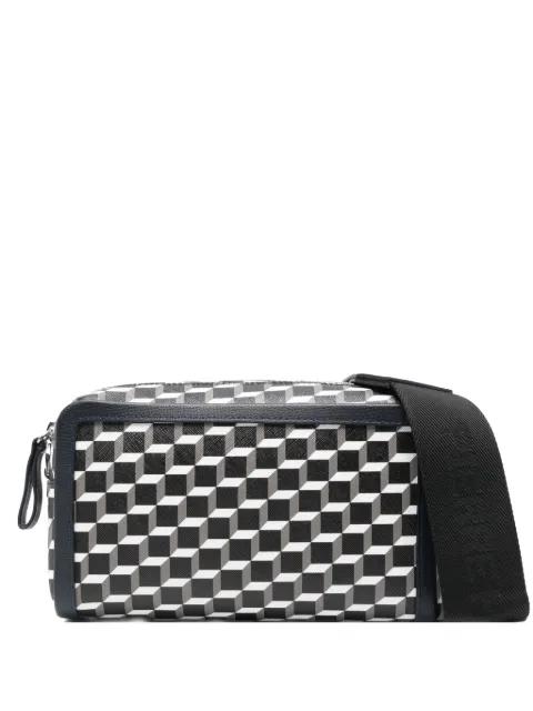 geometric-print clutch bag by PIERRE HARDY