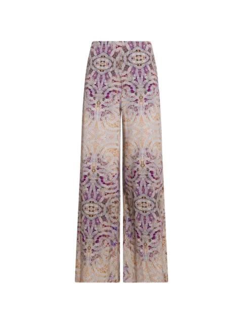 Adanastr mosaic high-waisted trousers by PIERRE-LOUIS MASCIA