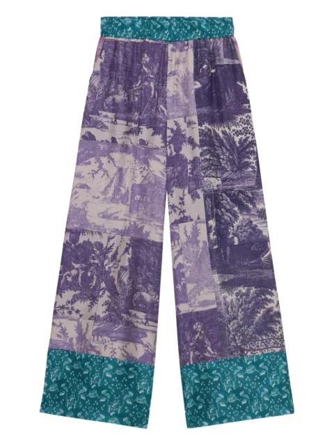 Aloe palazzo pants by PIERRE-LOUIS MASCIA