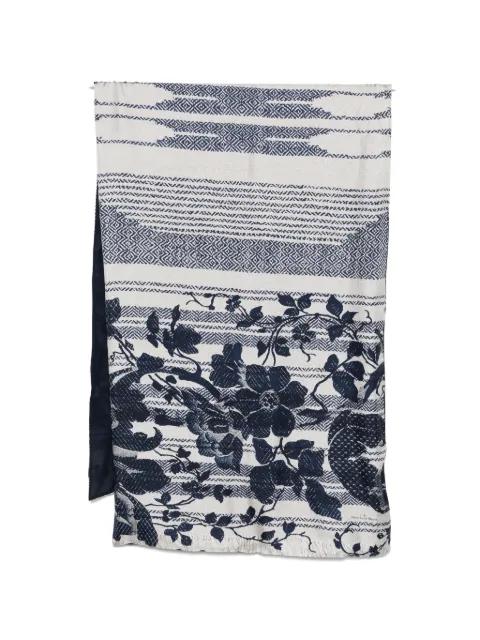 Aloesta floral geometric scarf by PIERRE-LOUIS MASCIA