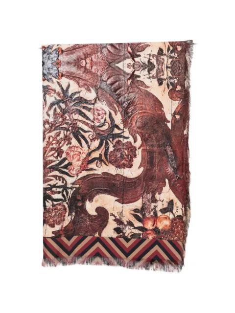 Aloeuw floral-print scarf by PIERRE-LOUIS MASCIA