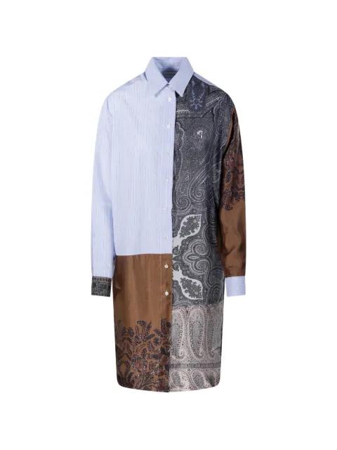 Alomhi paisley striped shirt by PIERRE-LOUIS MASCIA