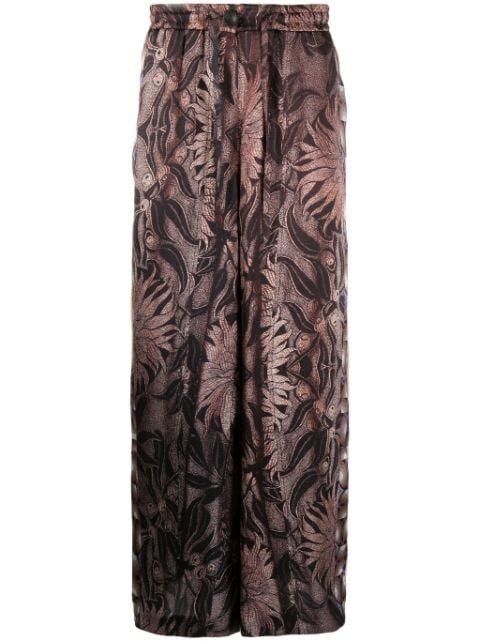 Kamut silk trousers by PIERRE-LOUIS MASCIA