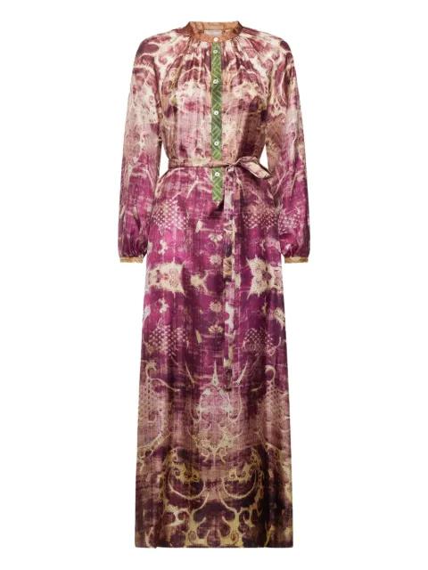 abstract-print maxi dress by PIERRE-LOUIS MASCIA
