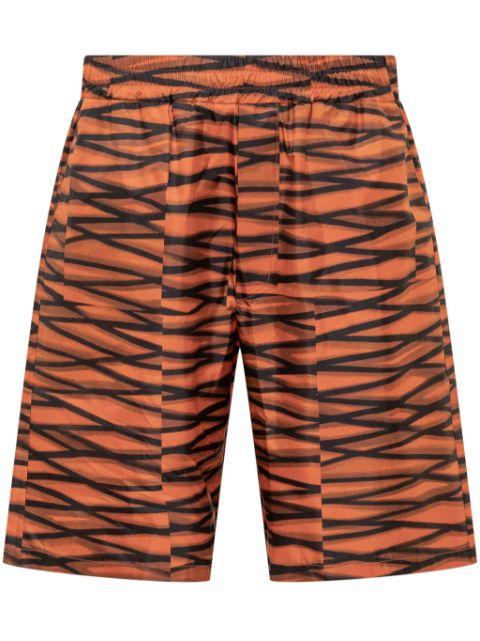 abstract-print shorts by PIERRE-LOUIS MASCIA