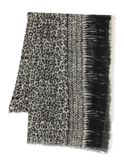 animal-print scarf by PIERRE-LOUIS MASCIA