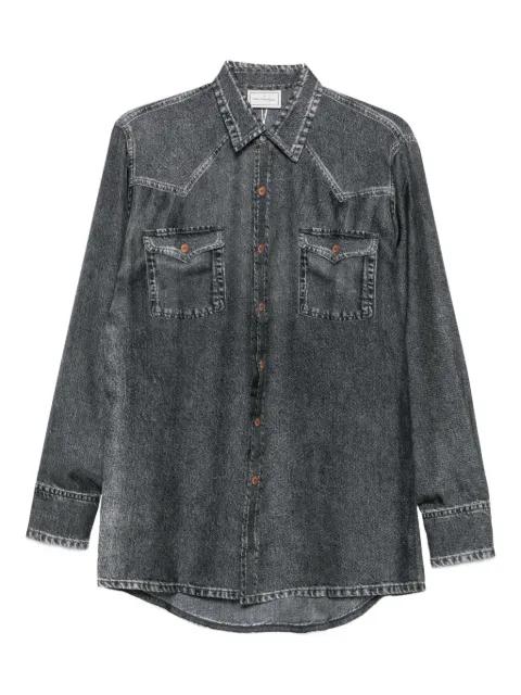 double-pocket silk shirt by PIERRE-LOUIS MASCIA