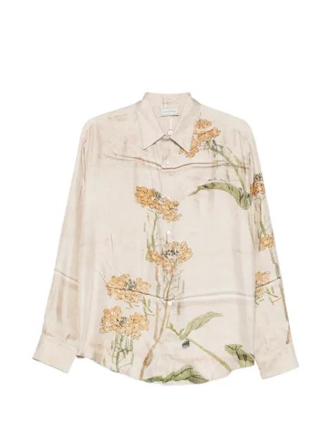 floral button shirt by PIERRE-LOUIS MASCIA