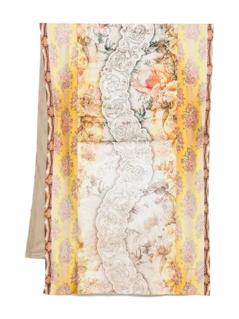 floral-motif scarf by PIERRE-LOUIS MASCIA