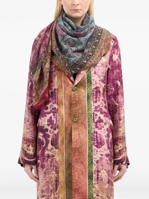 floral-pattern scarf by PIERRE-LOUIS MASCIA