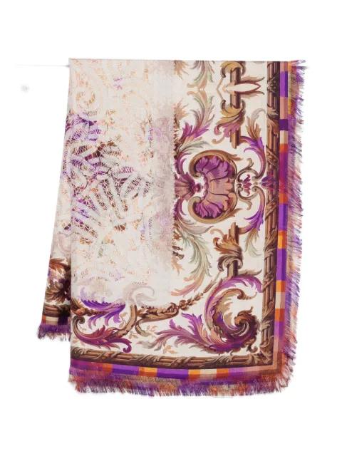 floral-pattern scarf by PIERRE-LOUIS MASCIA