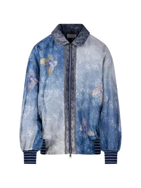 floral-print bomber jacket by PIERRE-LOUIS MASCIA