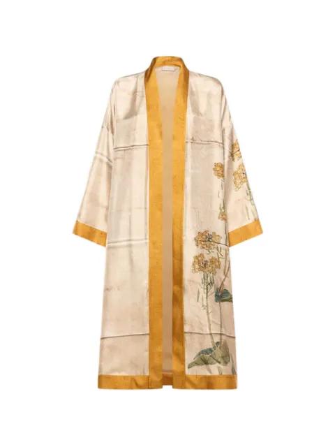 floral-print coat by PIERRE-LOUIS MASCIA