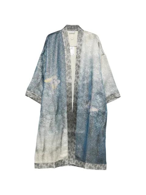 floral-print kimono by PIERRE-LOUIS MASCIA
