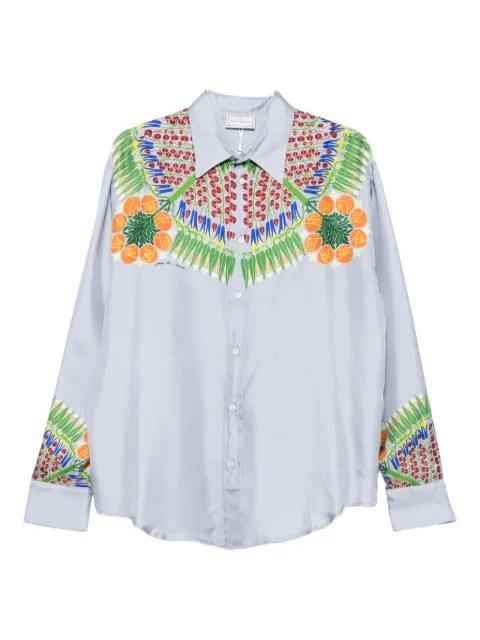 floral-print long-sleeve shirt by PIERRE-LOUIS MASCIA