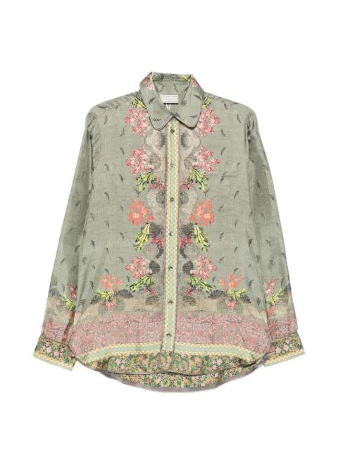 floral-print shirt by PIERRE-LOUIS MASCIA