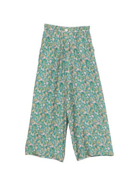 floral-printed palazzo pants by PIERRE-LOUIS MASCIA
