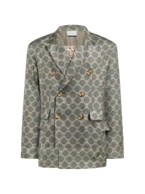 geometric-pattern blazer by PIERRE-LOUIS MASCIA