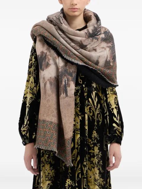geometric-pattern scarf by PIERRE-LOUIS MASCIA