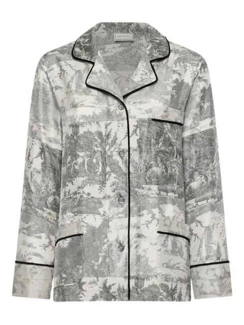 landscape-print shirt by PIERRE-LOUIS MASCIA
