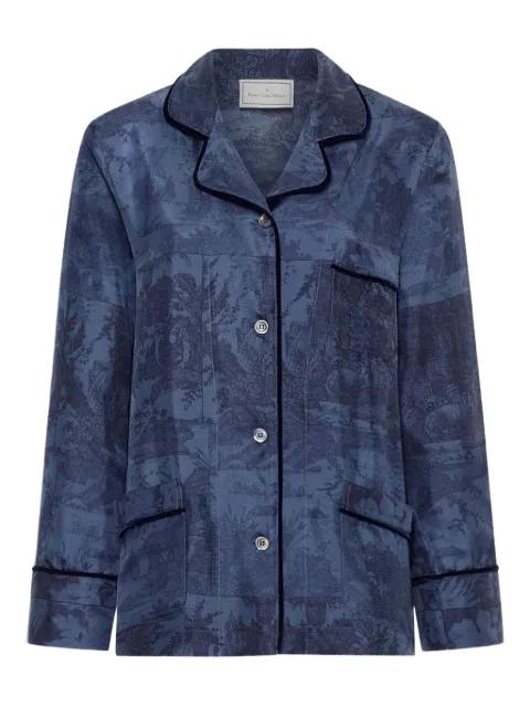 landscape-print shirt by PIERRE-LOUIS MASCIA