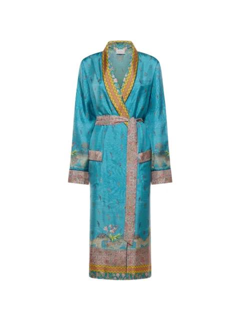paisley floral dressing gown by PIERRE-LOUIS MASCIA