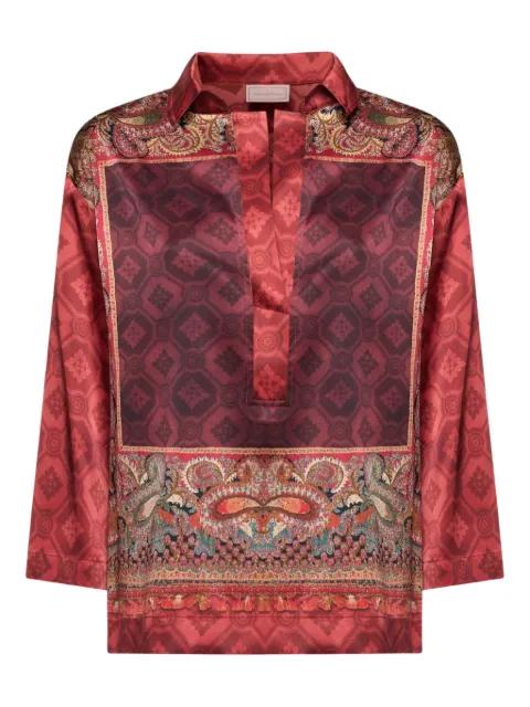paisley-print blouse by PIERRE-LOUIS MASCIA