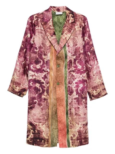 patterned coat by PIERRE-LOUIS MASCIA