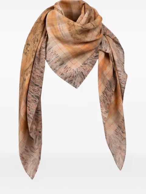 plaid-check scarf by PIERRE-LOUIS MASCIA