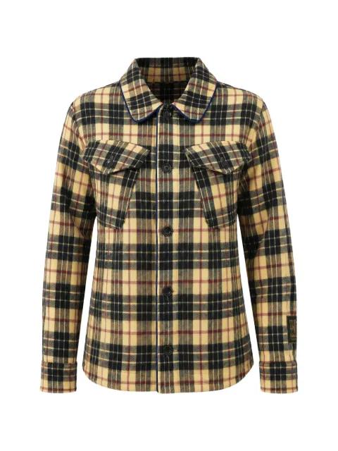 tartan wool shirt by PIERRE-LOUIS MASCIA