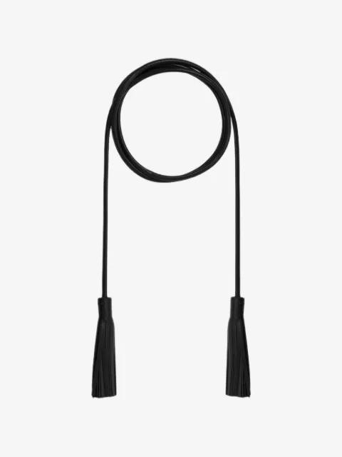 tassel-detail slender belt by PIERRE-LOUIS MASCIA