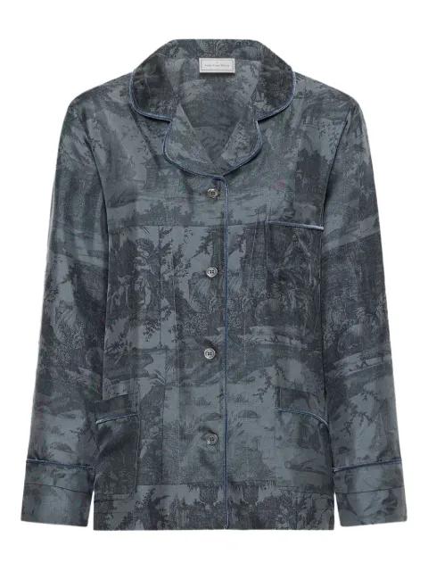 toile-print pajama shirt by PIERRE-LOUIS MASCIA