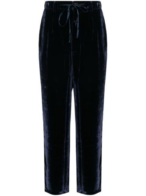 velvet trousers by PIERRE-LOUIS MASCIA
