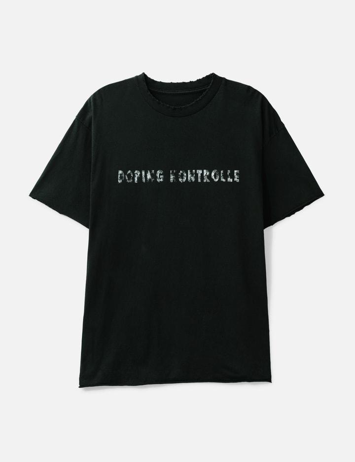 Dopping Kontrolle Raw Edge T-Shirt by PIET