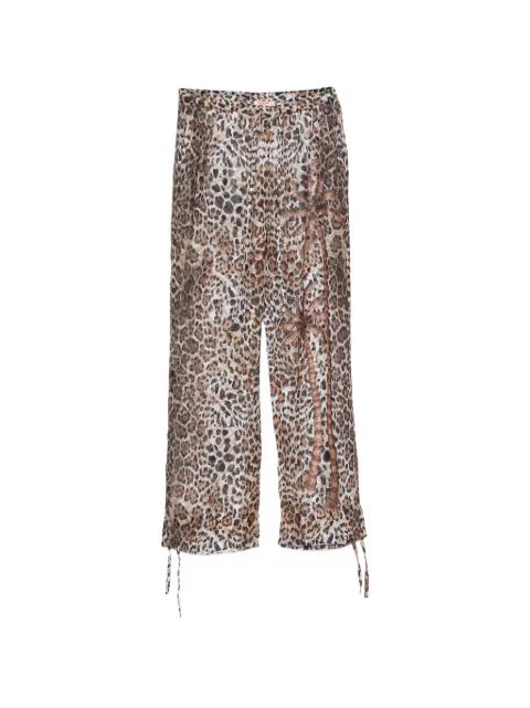Wild leopard trousers by PIN UP STARS