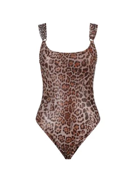 leopard-print swimsuit by PIN UP STARS