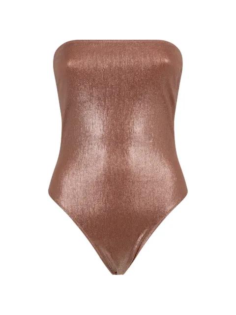 metal-effect swimsuit by PIN UP STARS