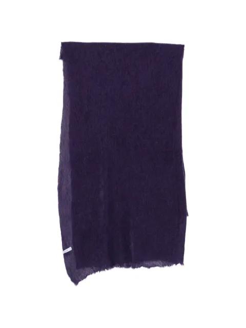 frayed-edge scarf by PIN1876