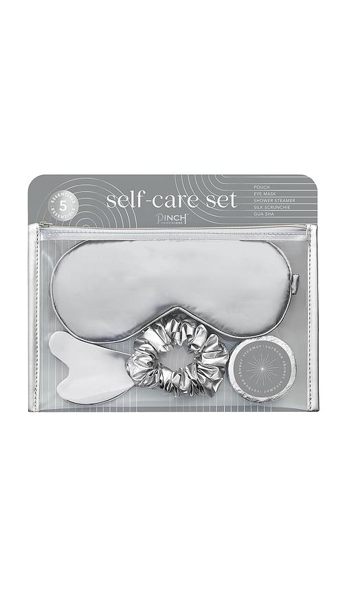 Pinch Provisions Self Care Set in Silver by PINCH PROVISIONS