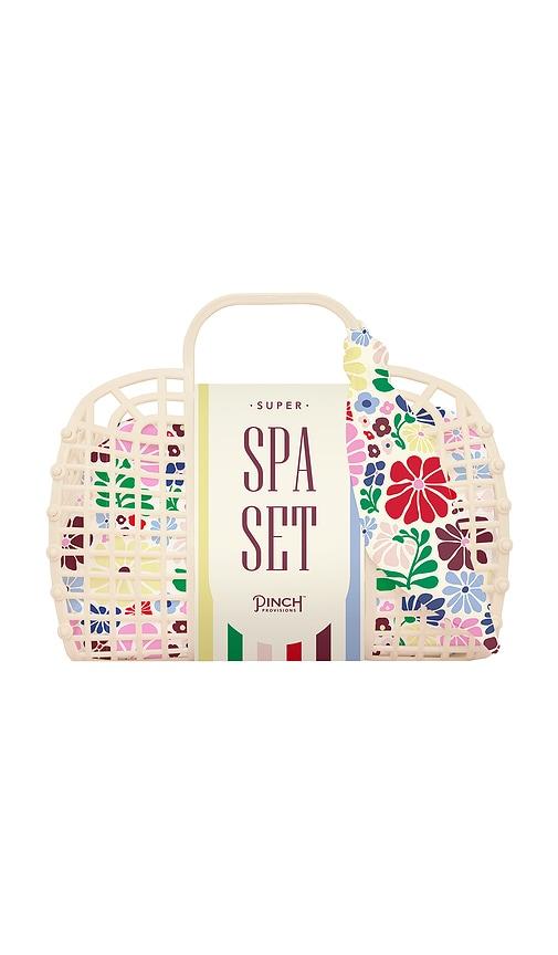Pinch Provisions Super Spa Set in Beige by PINCH PROVISIONS