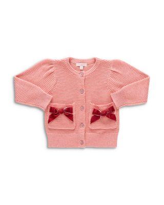 Girls' Bow Pocket Sweater - Little Kid by PINK CHICKEN