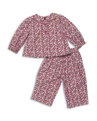 Girls' Dawson Printed Cotton Top & Pants Set - Baby by PINK CHICKEN
