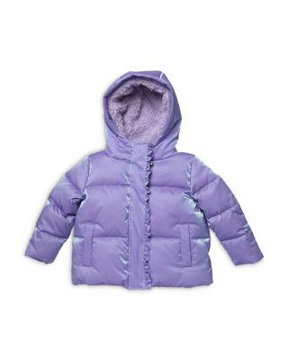 Girls' Ruffled Pete Down Puffer Jacket - Little Kid by PINK CHICKEN