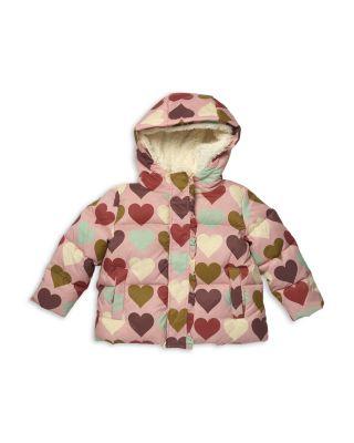 Girls' Ruffled Pete Down Puffer Jacket - Little Kid by PINK CHICKEN