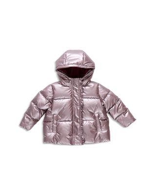Girls' Ruffled Pete Puffer Down Jacket - Little Kid by PINK CHICKEN